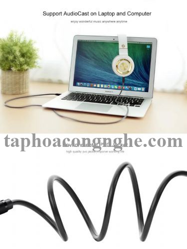 Ugreen 10501 0.5M màu Đen Cáp âm thanh 2 đầu 3.5mm dương AV101 30010501